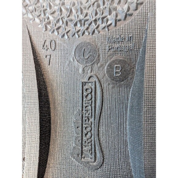 Arcopedico Shawna Red Leather Mary Jane Women's 9.5 Ballet Shoes Flats Comfort - Picture 7 of 8